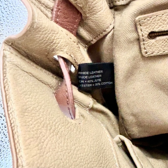 Kelsi Dagger Backpack Northsix Genuine Leather Brown  EUC main image 11